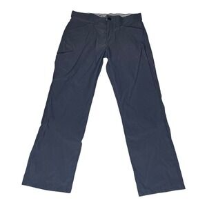 ORVIS Mens Gray Asphalt Tech Pant Phone Pocket Comfort Stretch Waterproof 32 32